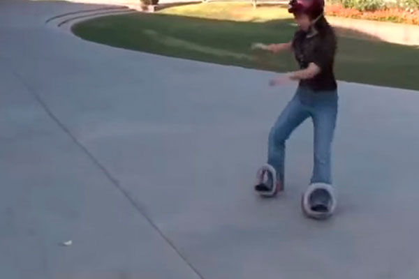 Le skateboard du futur